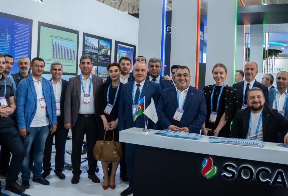 La delegación de "Caspian Energy Club" visita la exposición "Petróleo y Gas de Uzbekistán - OGU 2023"