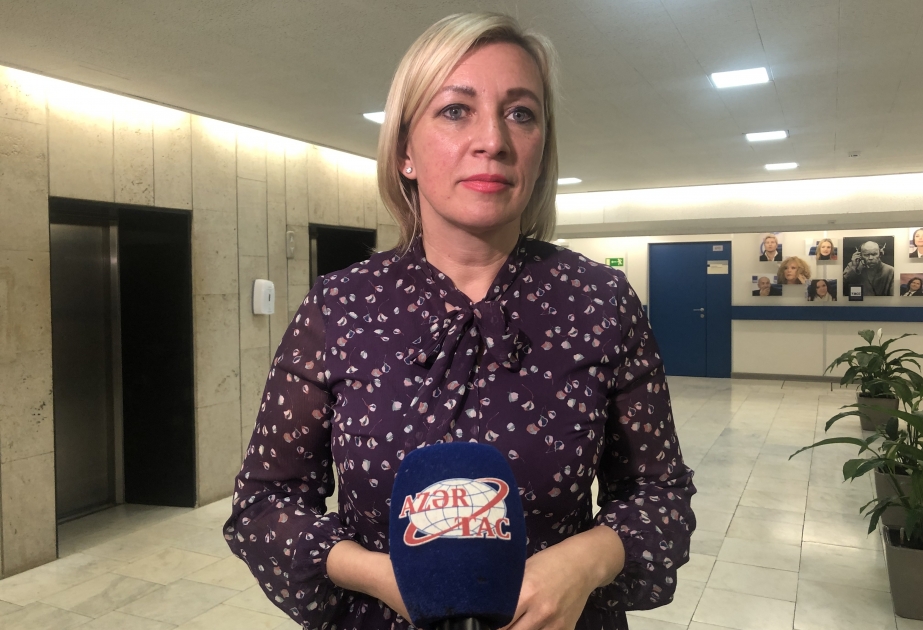 Maria Zakharova: Russian journalists will be happy to visit Baku