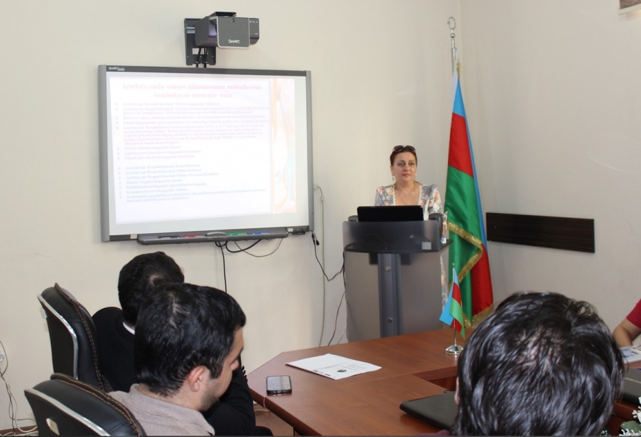 Əqli Mülkiyyət Agentliyində təlim davam edir