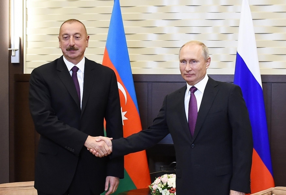 Präsident Wladimir Putin: Aserbaidschan spielt aktive Rolle bei Lösung mehrerer aktueller Probleme der internationalen Agenda