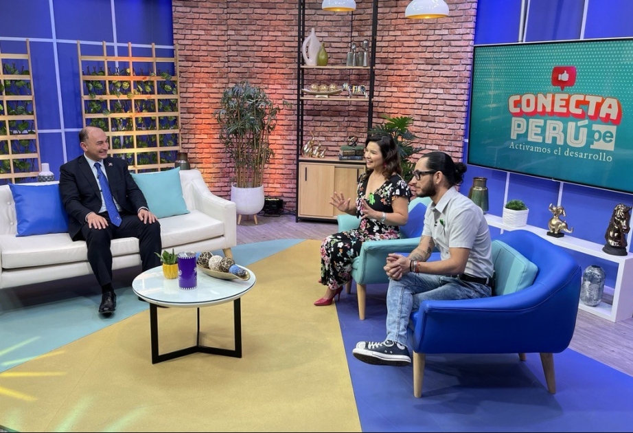 Peru dövlət televiziyasında Ulu Öndər Heydər Əliyevdən və Müstəqillik Günündən bəhs edilib