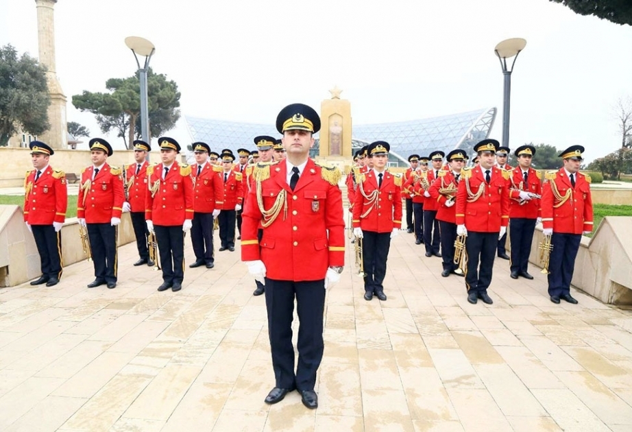 Оркестр Военного института находится с визитом в Грузии