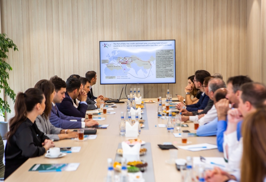 Canada Eurasia Chamber of Commerce delegation visits Port of Baku