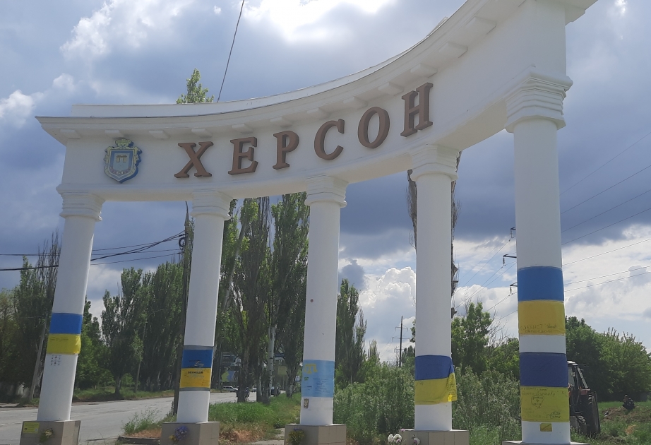 Ukrayna və Rusiya hərbçilərinin üz-üzə dayandığı məkan –  Xerson şəhərindən reportaj VİDEO