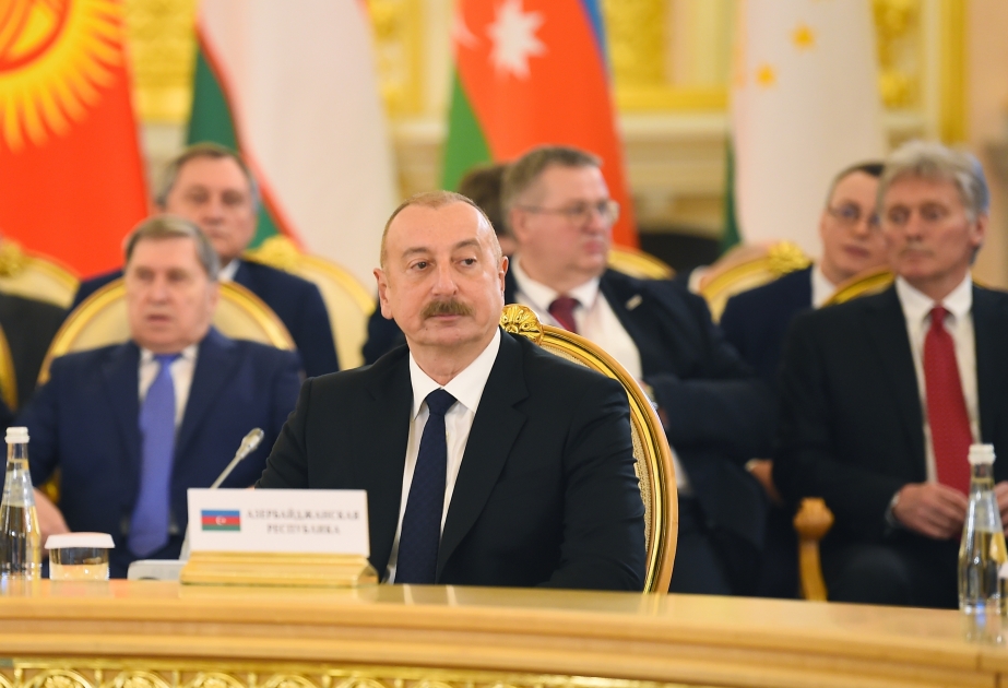 President Ilham Aliyev: Azerbaijan's turnover with the EurAsEC countries increased by 31 percent last year