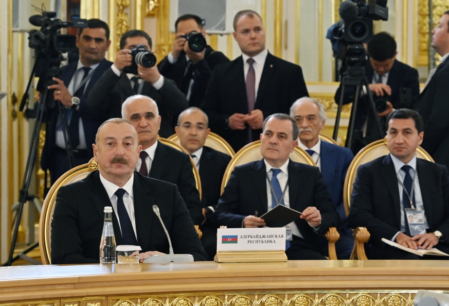 Presidente Ilham Aliyev: "Azerbaiyán inició la creación del corredor Zangazur, y es nuestro derecho"
