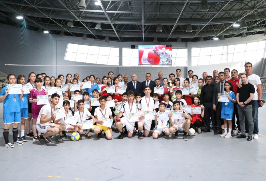Goranboyda seleksiya xarakterli voleybol yarışı keçirilib