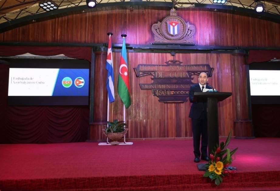 Se organiza una recepción oficial en Cuba con motivo del Día de la Independencia de Azerbaiyán