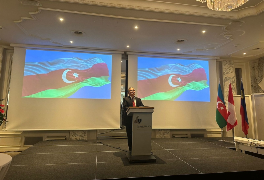 İsveçrədə Azərbaycan Respublikasının Müstəqilliyinin 105-ci ildönümü təntənəli şəkildə qeyd edilib