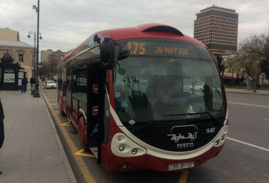 Paytaxtda avtobusların hərəkət intervalında gecikmələr müşahidə edilir