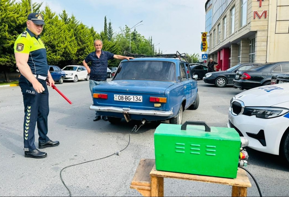 Zaqatalada atmosferi çirkləndirən avtomobillərin sürücüləri barədə tədbir görülüb