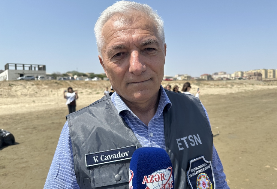 Biz dəniz sahilinin təmizliyinin qayğısına qalmaqla, son nəticədə, öz qayğımıza qalmış oluruq!