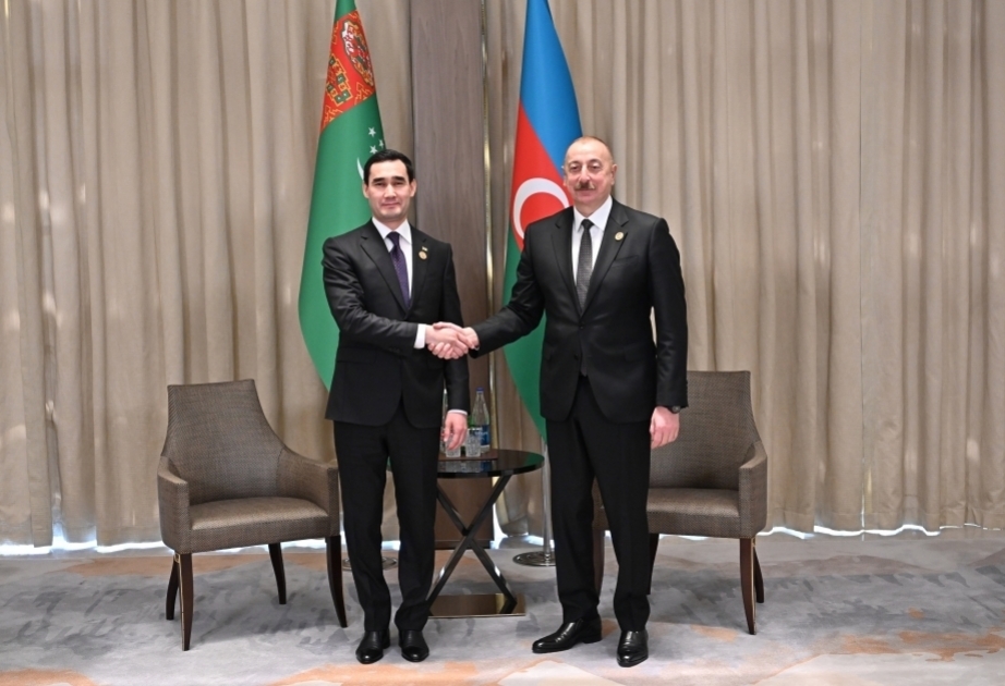 Presidente de Turkmenistán: "Hoy Azerbaiyán desempeña un papel importante en los procesos regionales e internacionales"