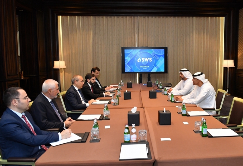 Azerbaiyán y los EAU analizan las perspectivas de cooperación en el ámbito de la energía