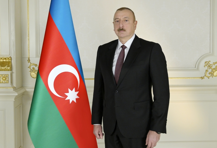 Президент Ильхам Алиев поздравил эфиопского коллегу