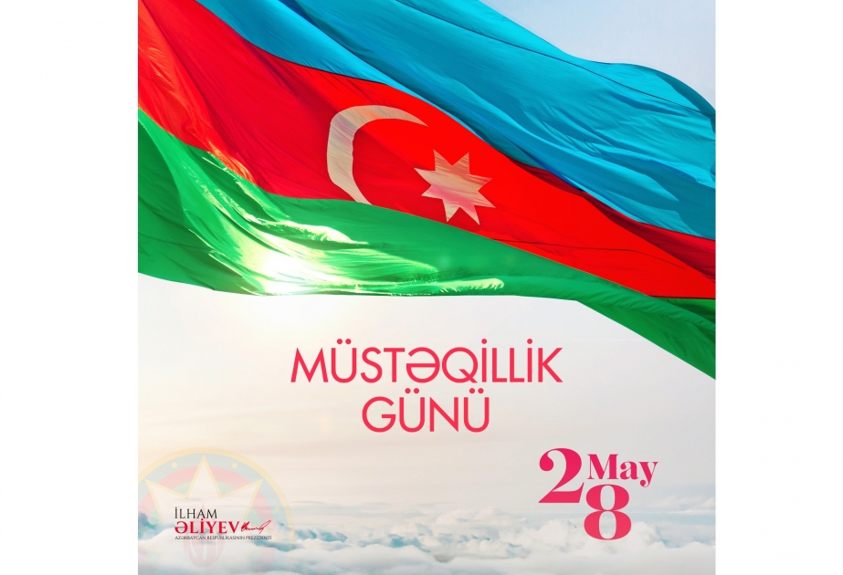 Le président Ilham Aliyev partage une publication à l’occasion du Jour de l’Indépendance