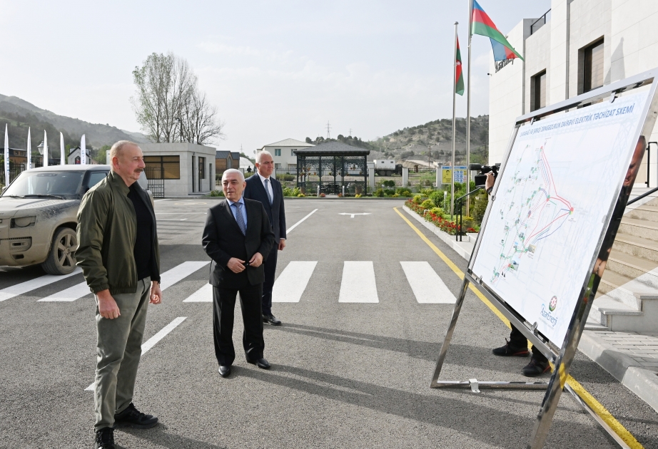 Ilham Aliyev inaugure la sous-station électrique urbaine « Laçın » VIDEO
