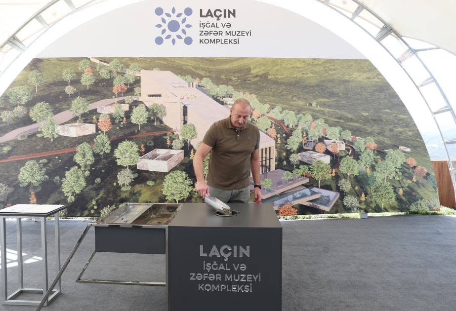 Foundation stone was laid for Occupation and Victory Museum Complex in Lachin VIDEO