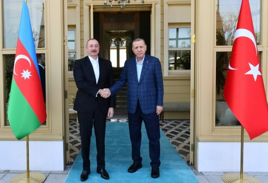 الرئيس الأذربيجاني إلهام علييف يهنئ الرئيس رجب طيب أردوغان بفوزه بولاية جديدة