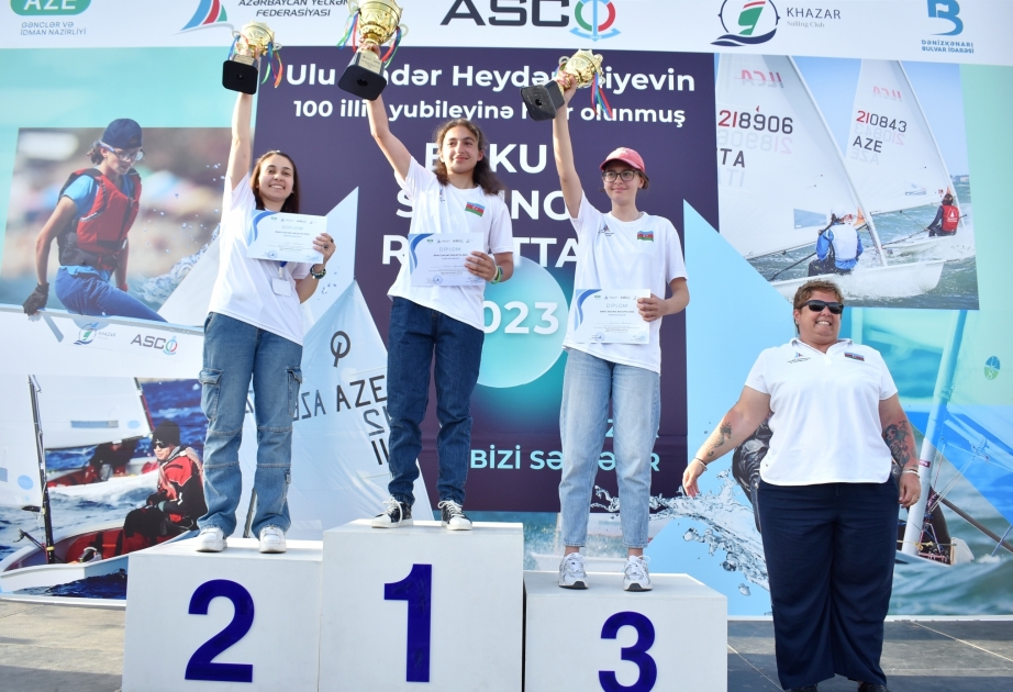 Ulu Öndərin 100 illiyinə həsr olunmuş "Baku Sailing Regatta-2023”ə yekun vurulub