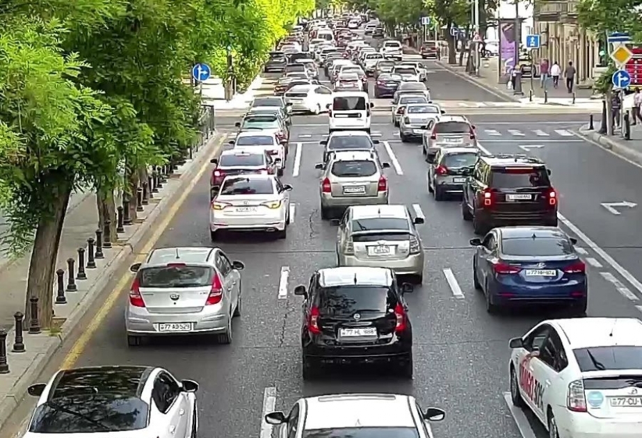Bakıda hazırda sıxlıq müşahidə edilən yollar
