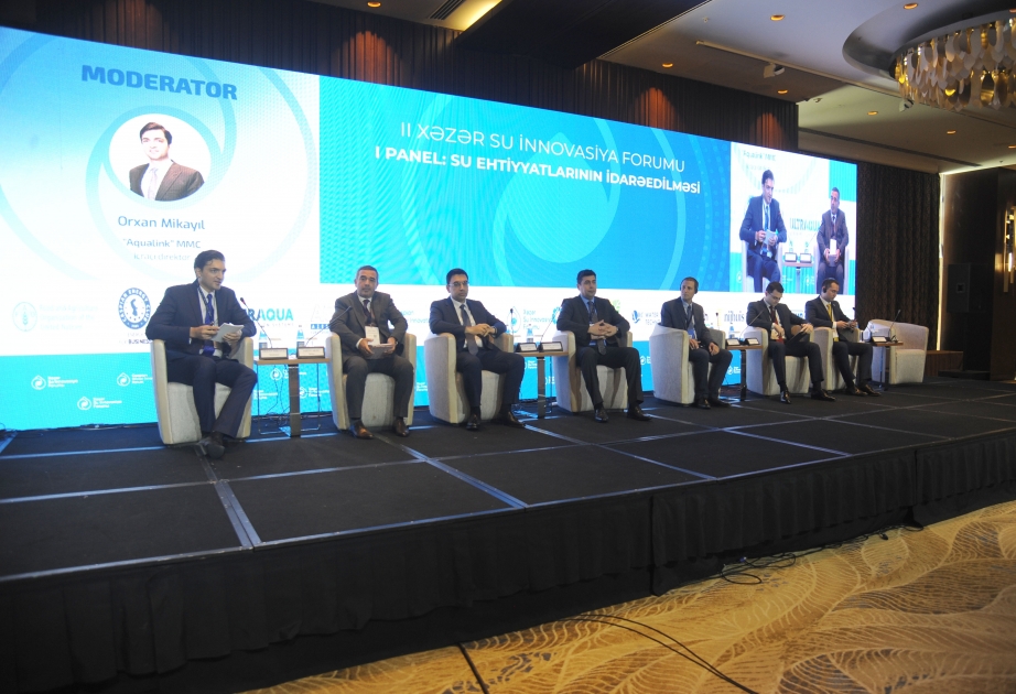 Bakıda II Xəzər Su İnnovasiya Forumu keçirilib