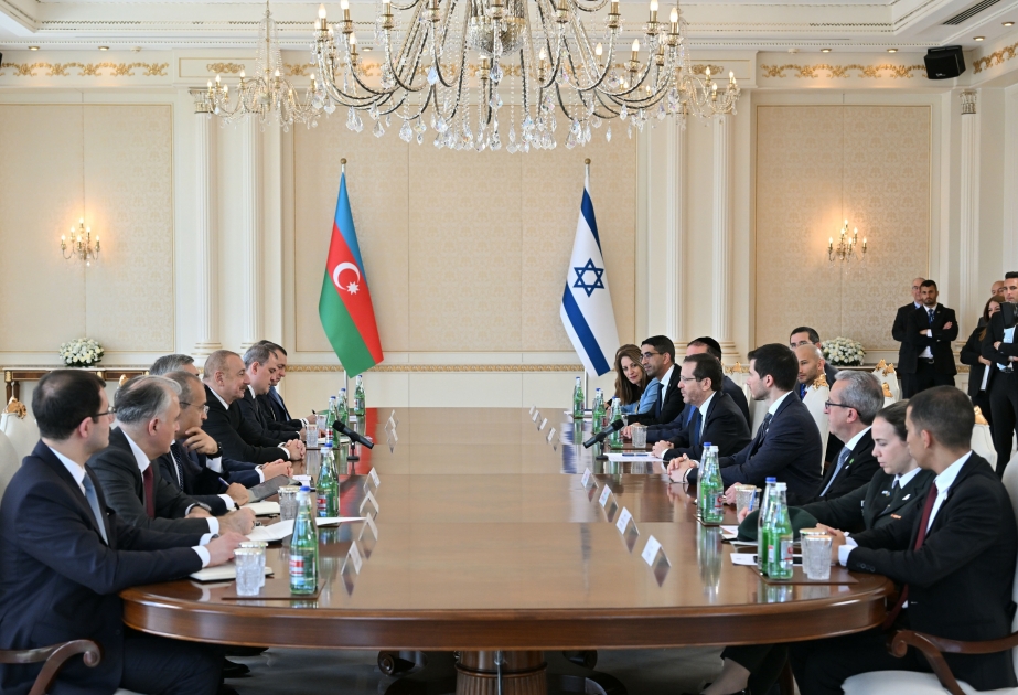 إسحاق هرتسوغ: الشراكة بين إسرائيل وأذربيجان هي أساس العديد من المجالات