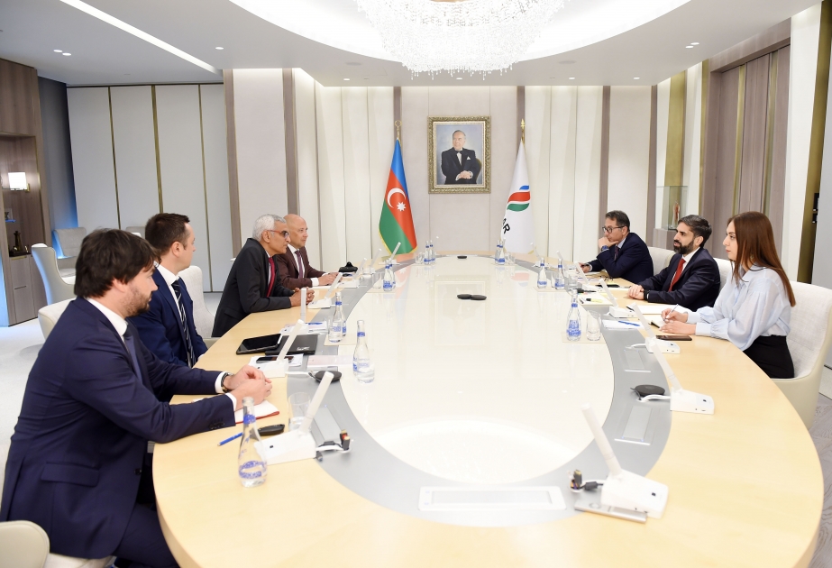 SOCAR-ın prezidenti “Boston Consulting Group” şirkətinin idarəedici direktoru və baş tərəfdaşı ilə görüşüb
