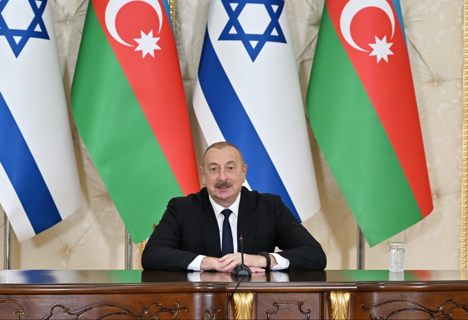 President of Azerbaijan: Modern Israeli equipment helps us to modernize our defense capability
