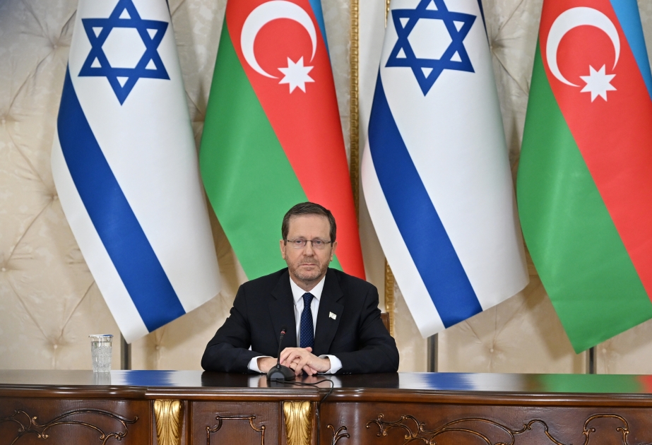 İsrail Prezidenti: Azərbaycanın dünyada və regionda böyük təsirə malik olduğunu görürəm