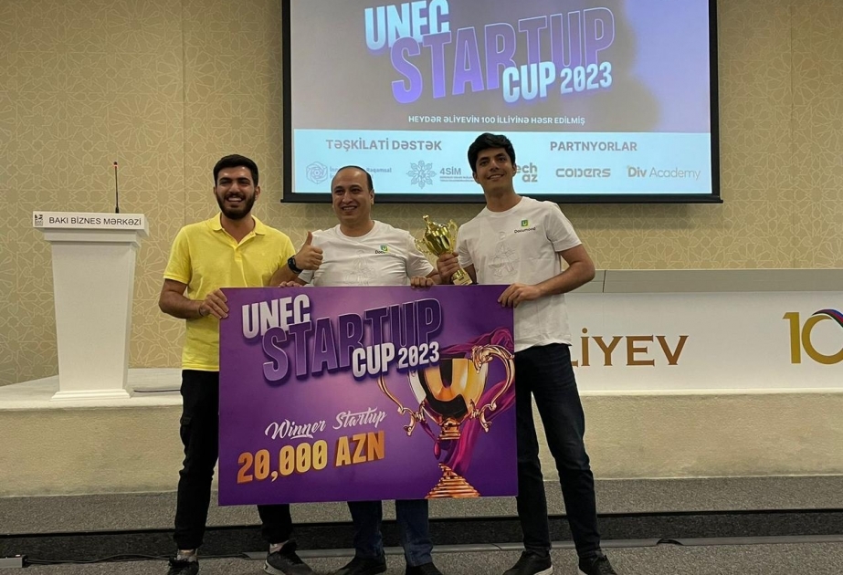 Определен победитель конкурса UNEC Startup Cup 2023