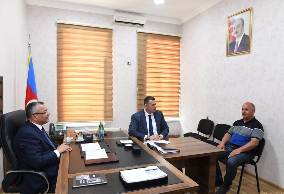 Keçmiş məcburi köçkünlərin müraciətləri dinlənilib