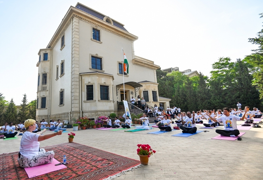 Indian Embassy in Baku hosts series of events for International Day of Yoga