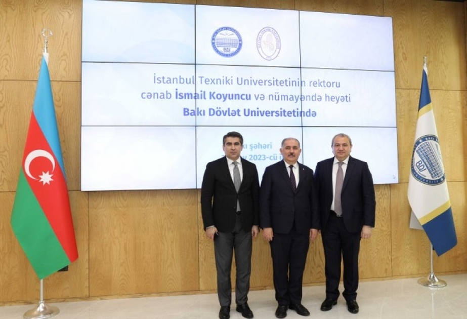 BDU İstanbul Texniki Universiteti ilə birgə layihələrə başlayır