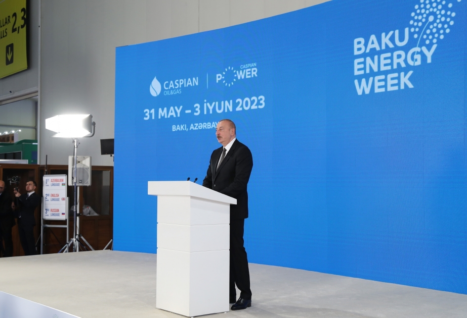 Presidente: “Azerbaiyán prosigue con éxito el diálogo energético con la Unión Europea”