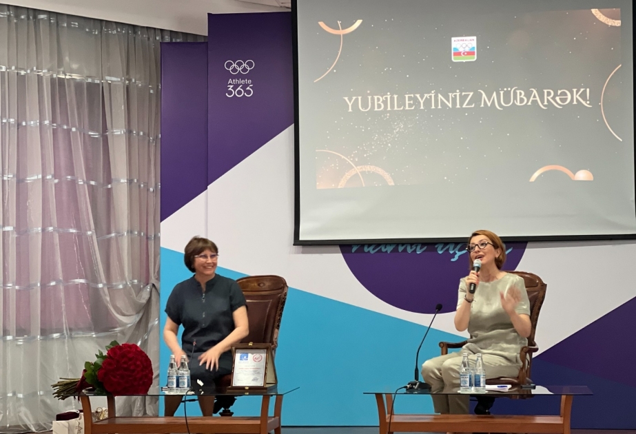 Zemfira Meftahətdinovaya Beynəlxalq Olimpiya Komitəsinin "Woman Sport" mükafatı təqdim olunub