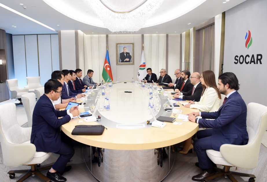 SOCAR-ın prezidenti “Petrovietnam” şirkətinin vitse-prezidenti ilə görüşüb