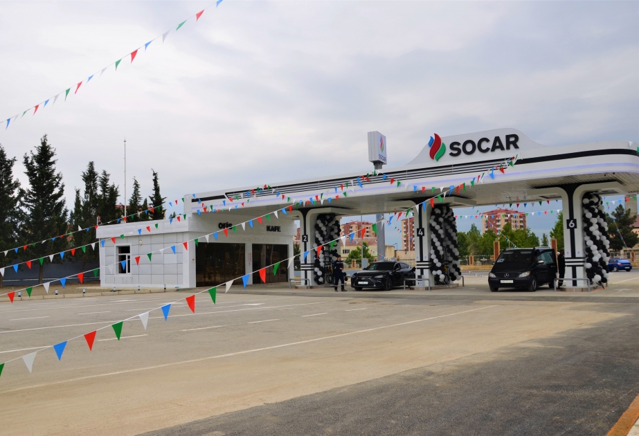 “SOCAR” brendli yeni yanacaqdoldurma stansiyası istifadəyə verilib
