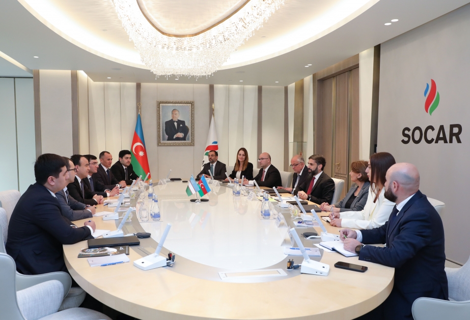 SOCAR и «Узбекнефтегаз» подписали Протокол о намерениях в области торговли и логистики нефтепродуктов
