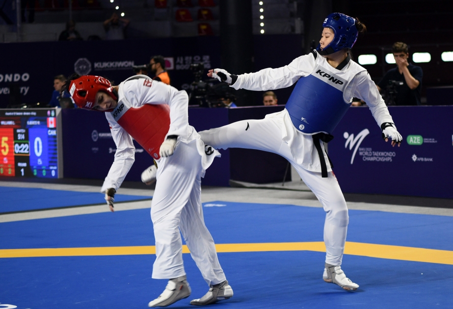Bakou 2023 : deux autres taekwondokas azerbaïdjanais montent sur le tatami