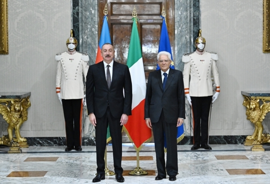 President Ilham Aliyev: The current level of Azerbaijan-Italy relationship based on mutual trust and good traditions is satisfying