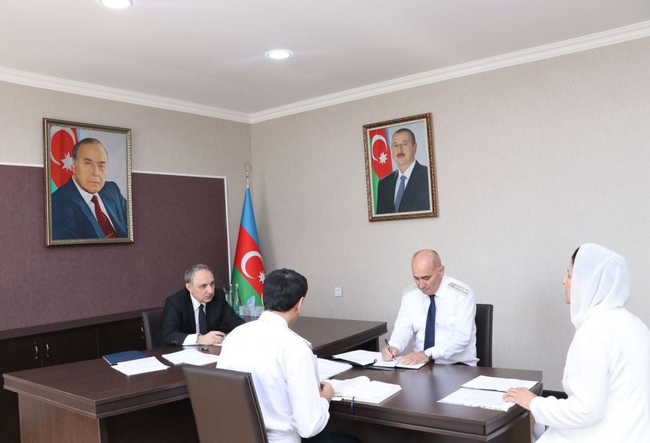 Baş prokuror Astara rayonunda vətəndaşların müraciətlərini dinləyib