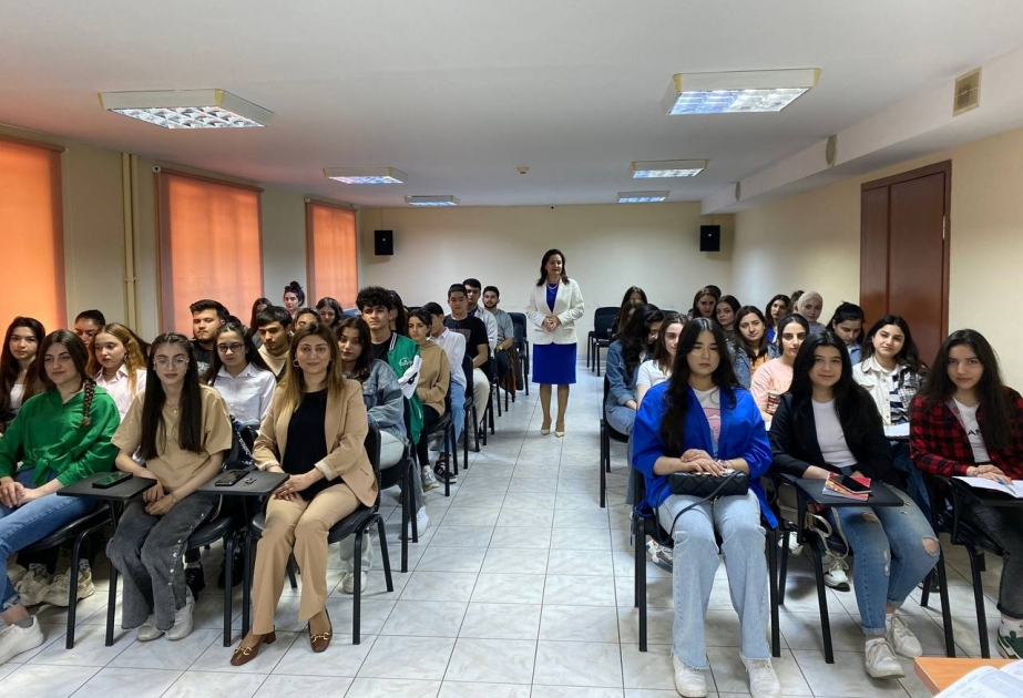 BDU-da “Heydər Əliyev İli”nə həsr edilmiş xüsusi dərs