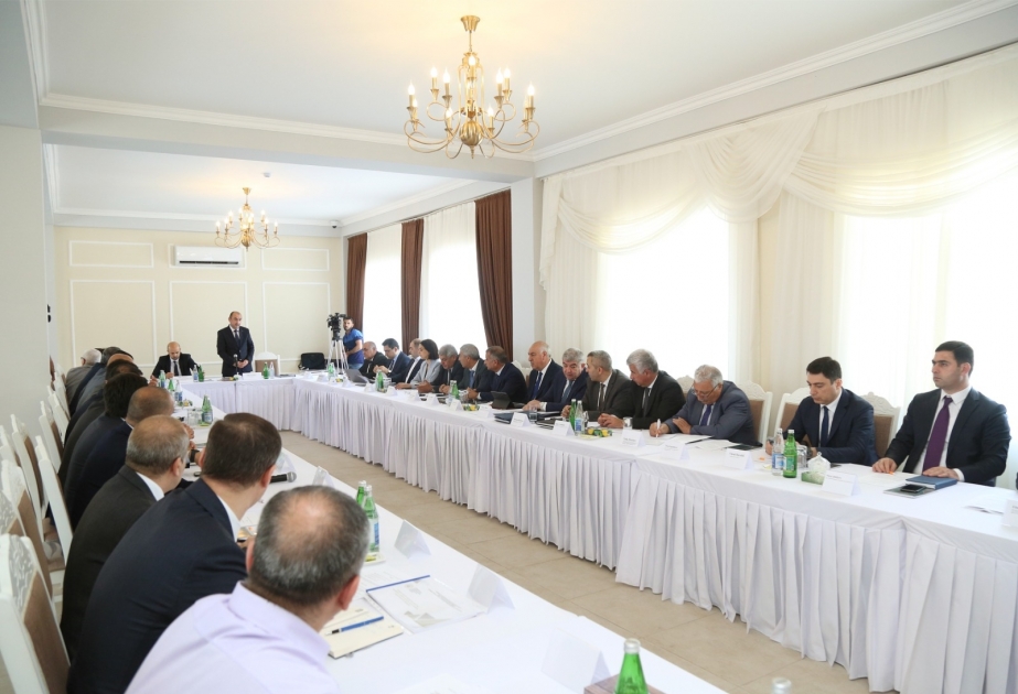 Zəngilanda Ekoloji məsələlər üzrə işçi qrupunun iclası keçirildi