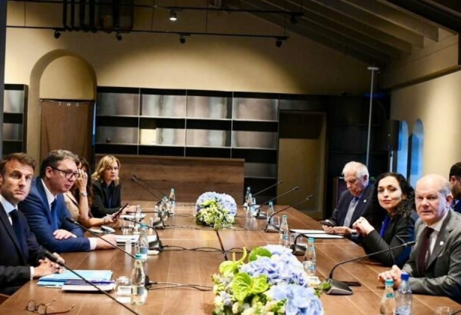 Serbiya və Kosovo prezidentləri Kişineuda görüşüblər