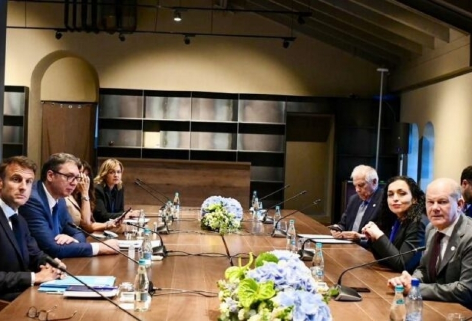Serbian, Kosovo presidents meet European leaders over recent tensions
