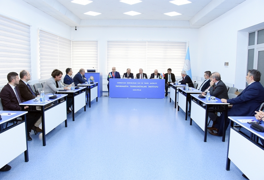 İstanbul Texniki Universiteti ilə elmi əməkdaşlıq məsələləri müzakirə olunub