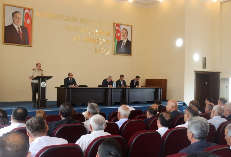Dənli və texniki bitkilərin, meşələrin yanğın təhlükəsizliyinə dair maarifləndirmə tədbirləri aparılır