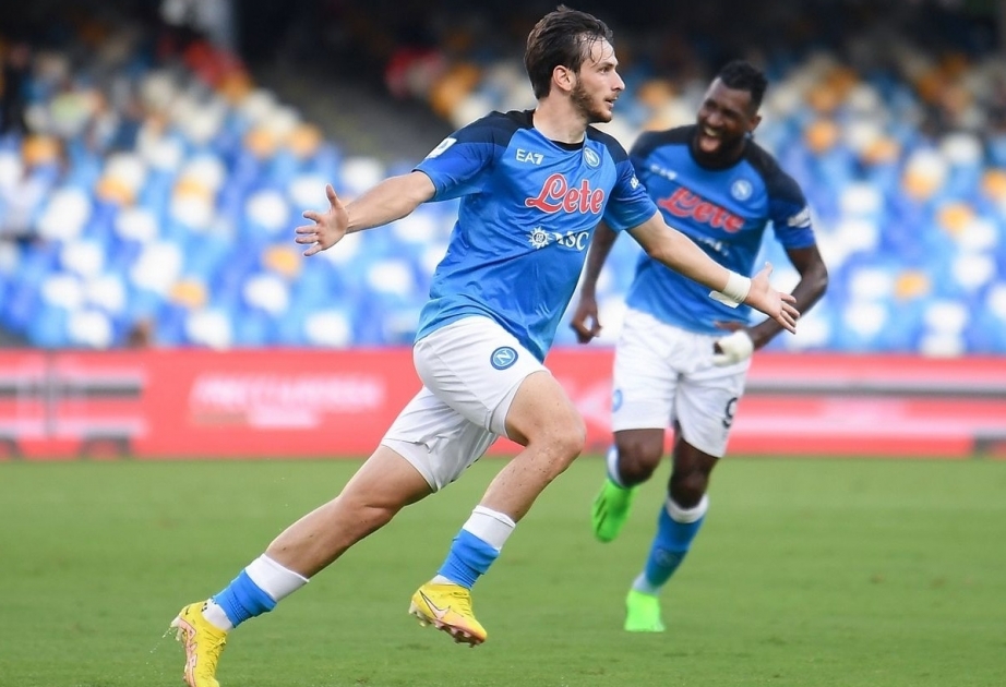 Kvaratskhelia named Serie A player of the year after helping Napoli to title