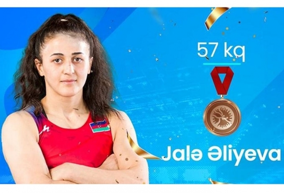 Azerbaijani female wrestler takes bronze at Bishkek Ranking Series 2023